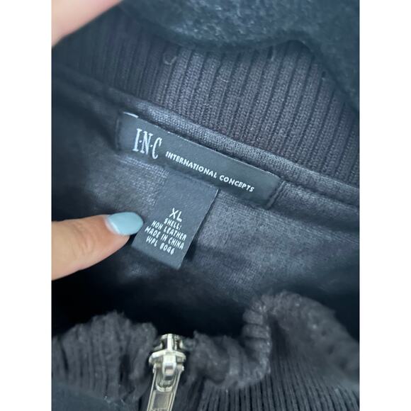 I.N.C. Mens Non Leather Jacket *XL* - Picture 2 of 4